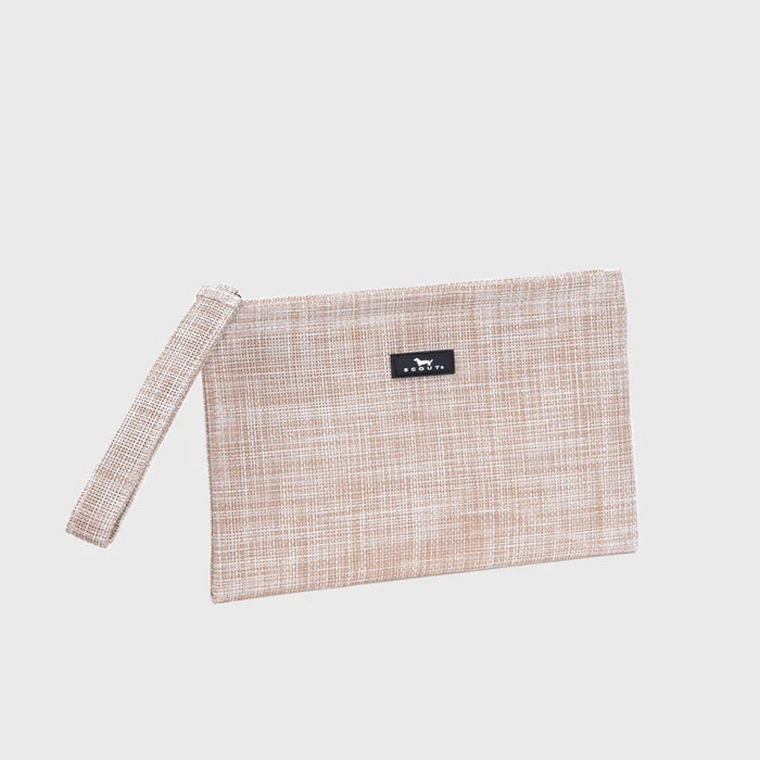 Cabana Wristlet Sand Woven