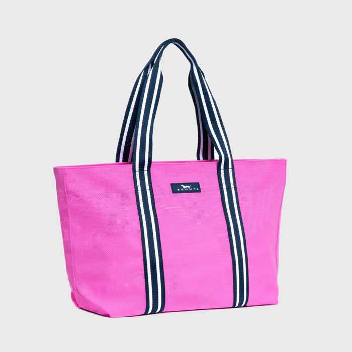 Joyride Tote Red Violet Woven
