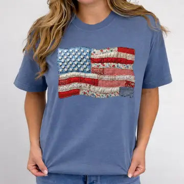 Vintage American Flag Tee