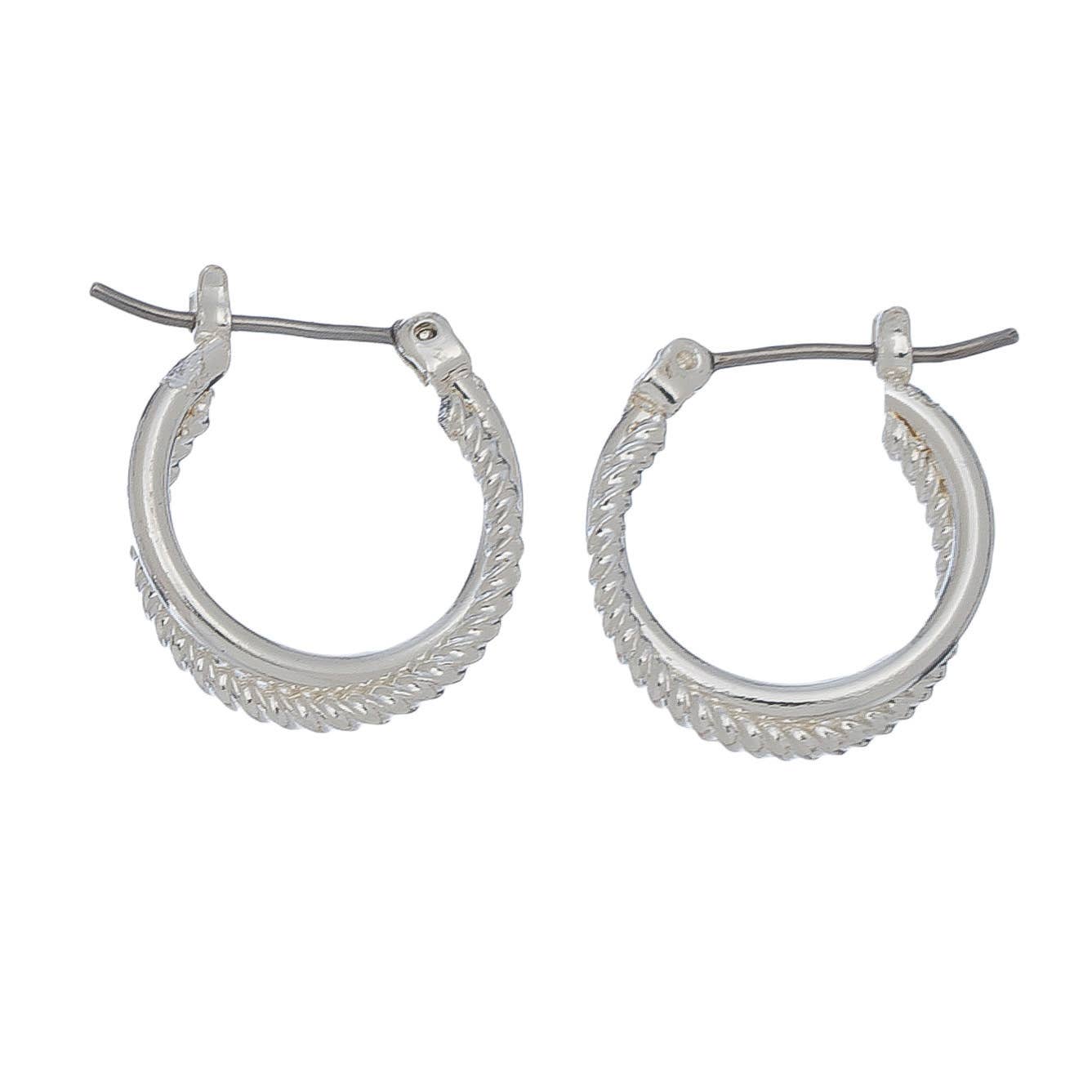 Double Hoop Click Ear Sense Earrings