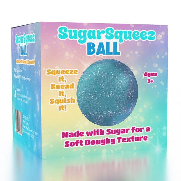 SugarSqueez Squishy Fidget Sugar Stress Ball (1pc) Assorted Colors by Showcase at Luxe & Bow - additional product view 14