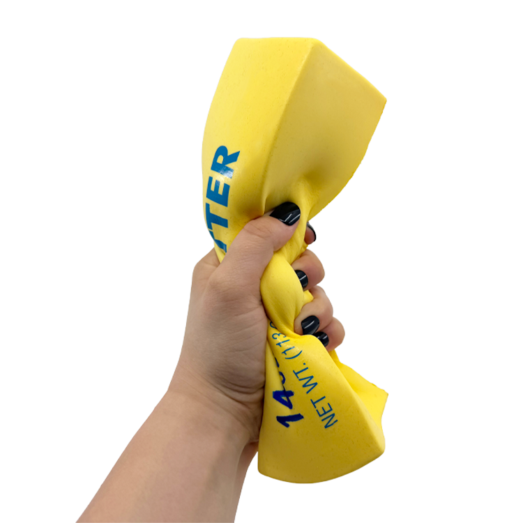 Fun Doh 10" JUMBO Butter Slow Rise Squishy Toy - 9/Display