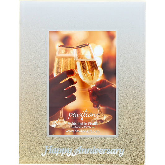 Happy Anniversary - 6.75" x 8.75" Frame (4" x 6" Photo)