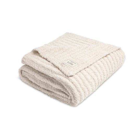 Giving Collection Taupe Throw Blanket 50" x 60"