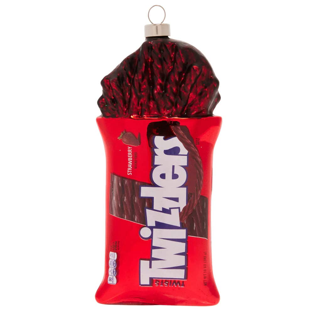 Holiday Glass Ornament – Bag of TWIZZLERS