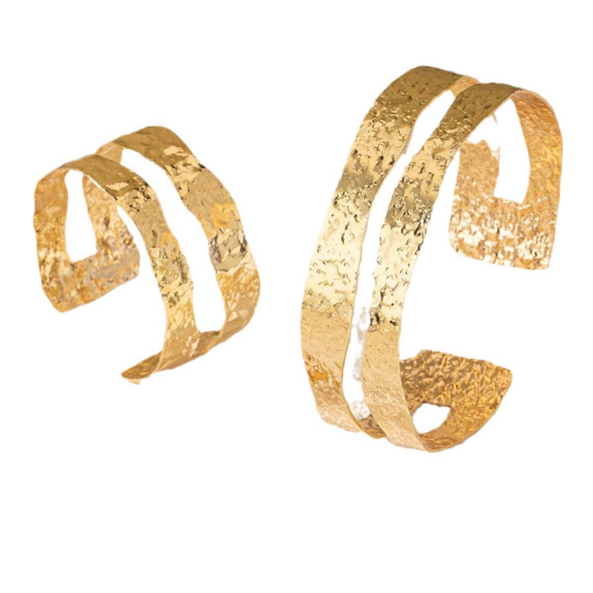 Irregular Simple Bracelet Set Arm Cuff DPJAC5