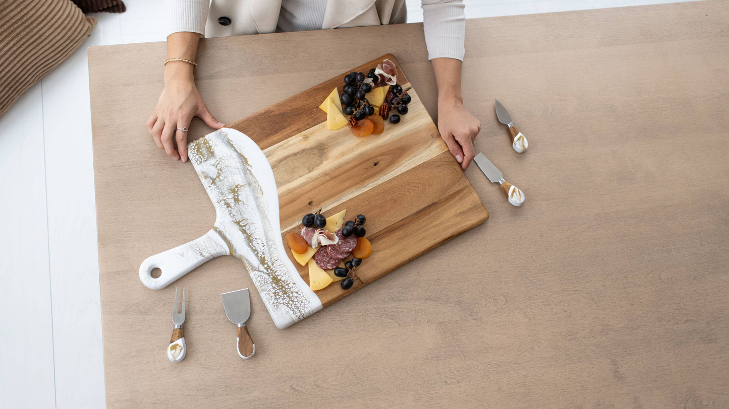 Resin Cheese/Charcuterie Board Extra Large 15"x24"