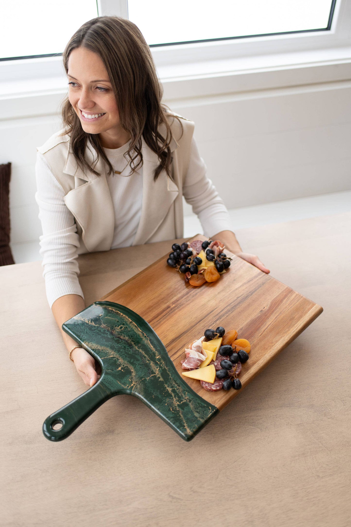 Resin Cheese/Charcuterie Board Extra Large 15"x24"