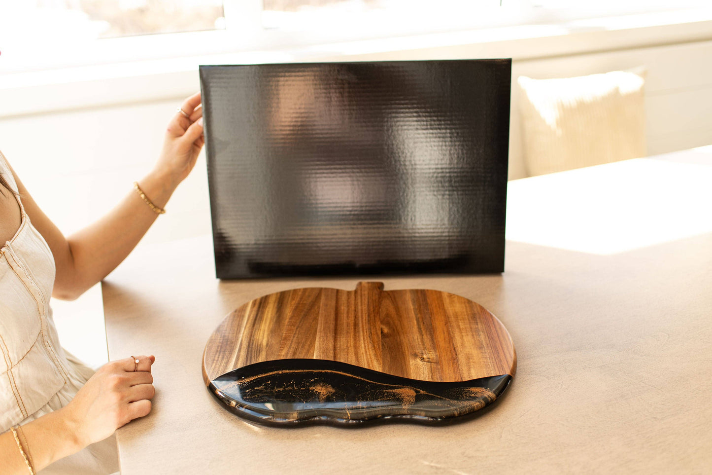NEW!!! Pumpkin Charcuterie Board and Ceramic Tray NO TARIFFS