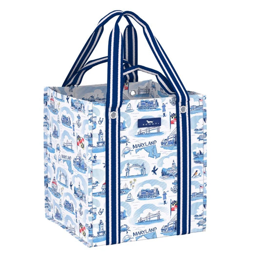 Scout Baguette Market Tote Maryland Toile