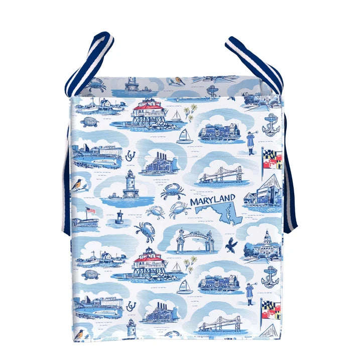 Scout Baguette Market Tote Maryland Toile