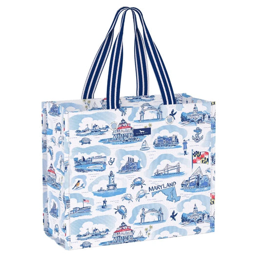 Scout Large Gift Bag Maryland Toile