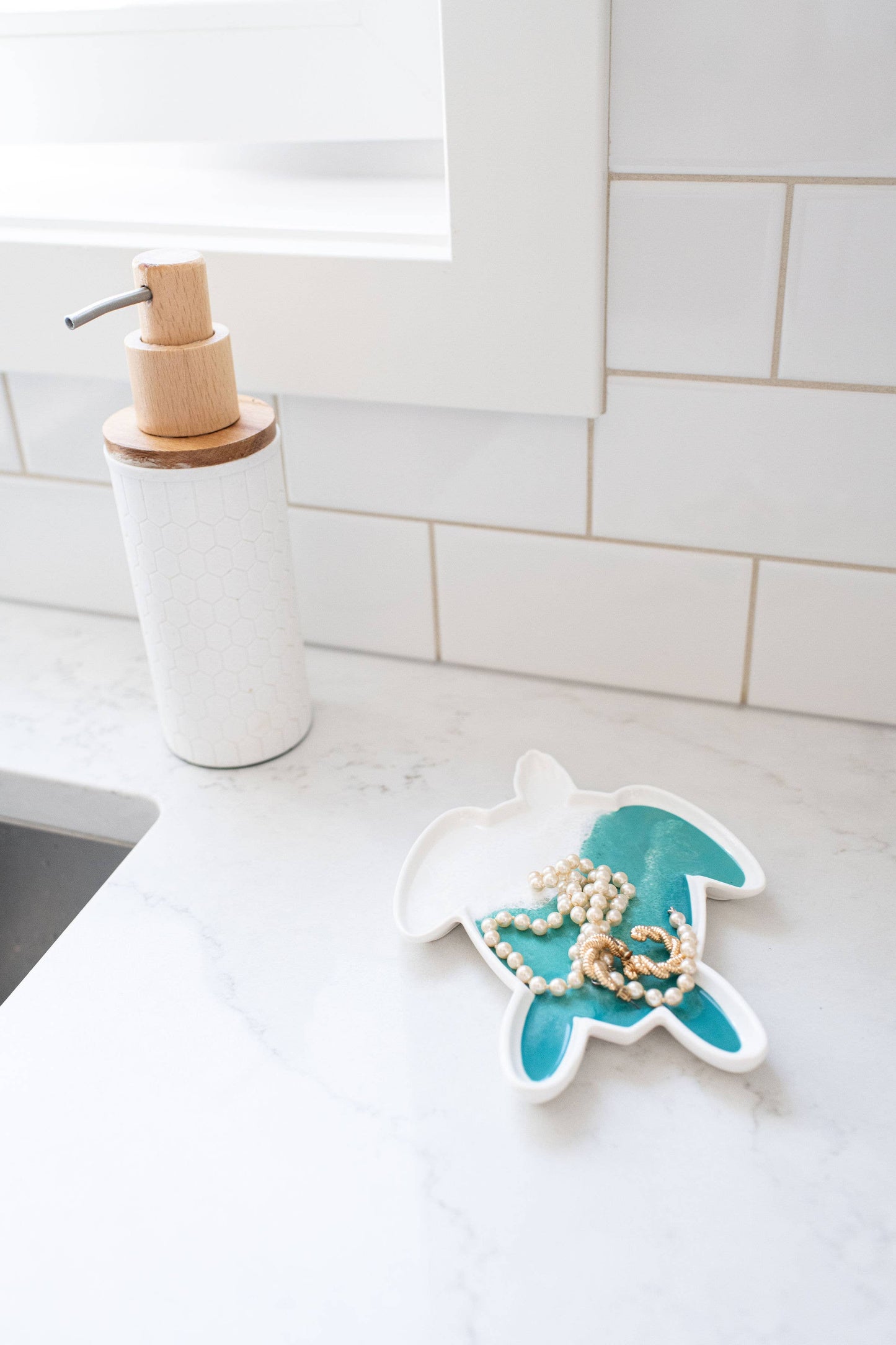 Turtle Shaped Ceramic Tray