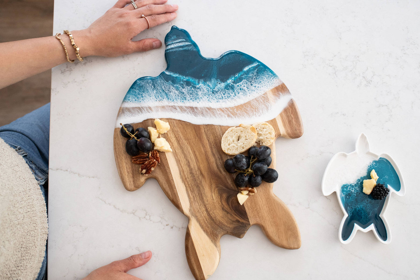 Turtle Shaped Ceramic Tray