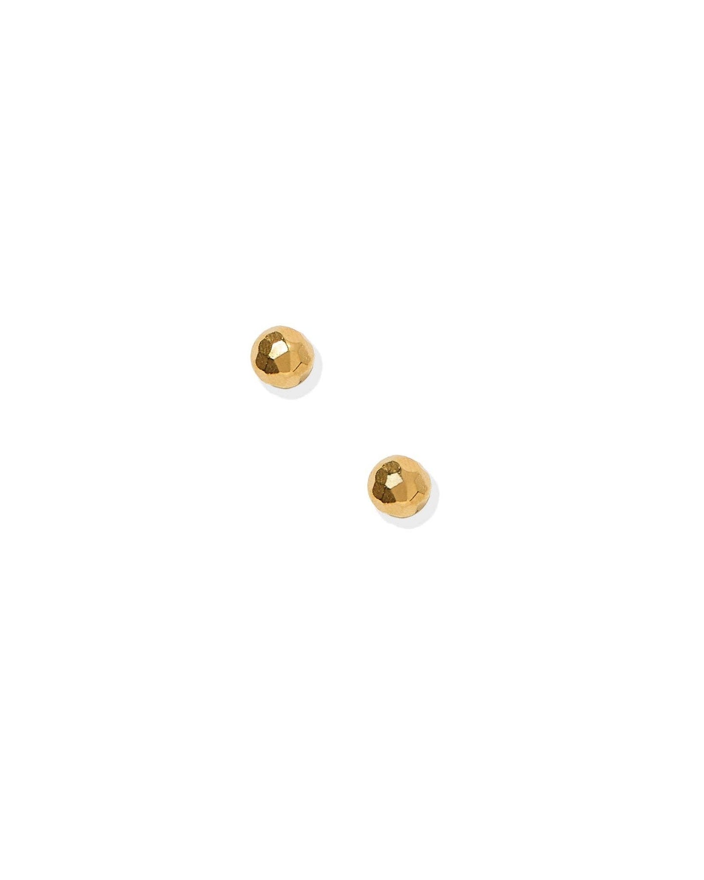 Screwback Stud Earrings - Lydia Gold