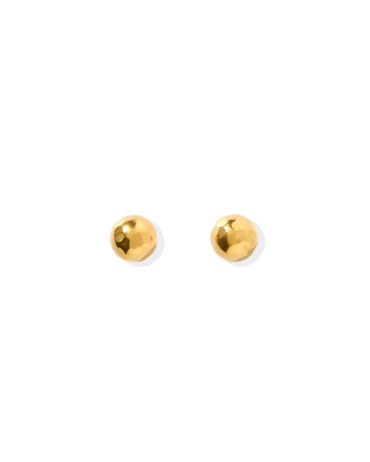 Screwback Stud Earrings - Lydia Gold