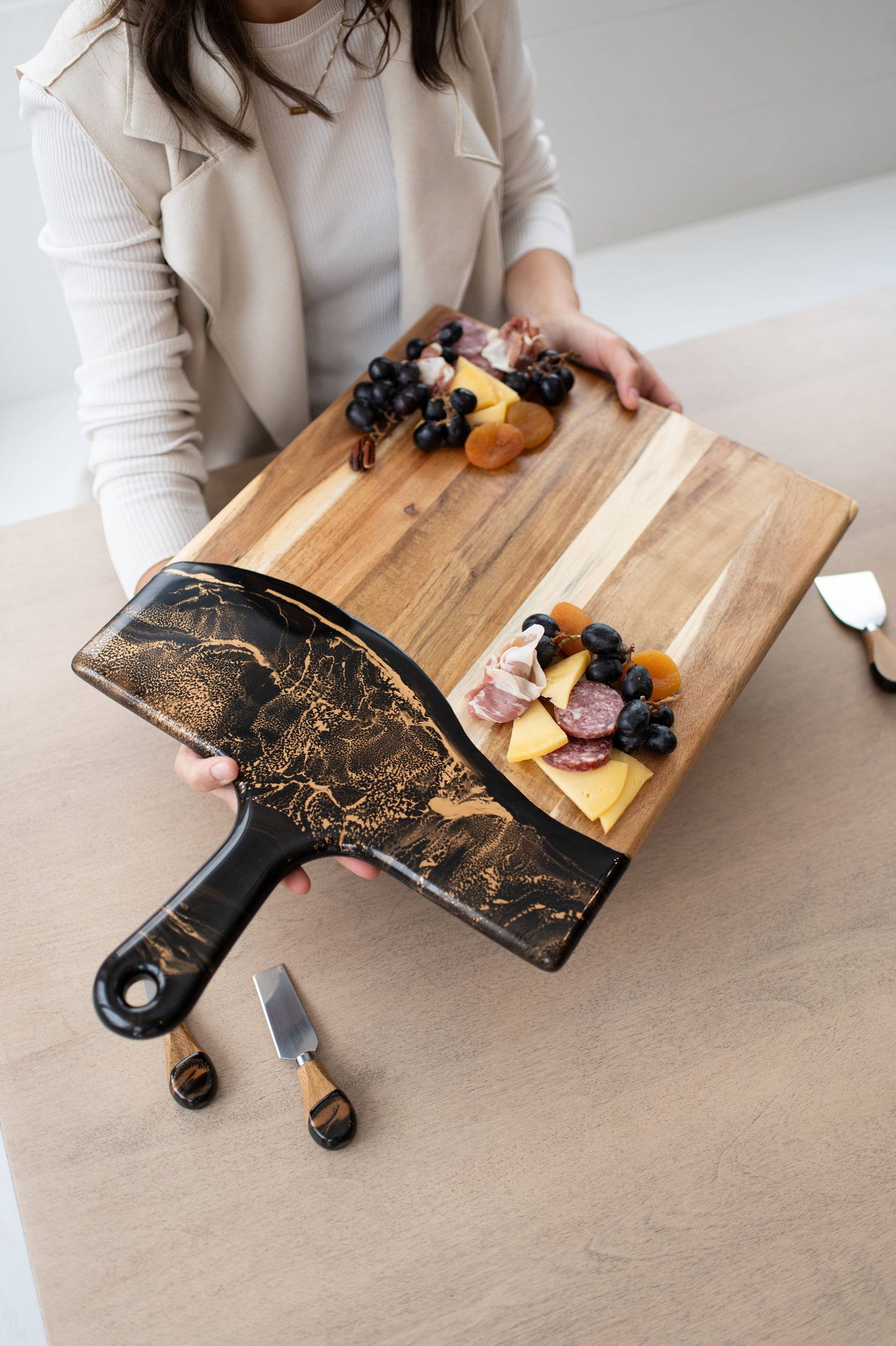 Resin Cheese/Charcuterie Board Extra Large 15"x24"