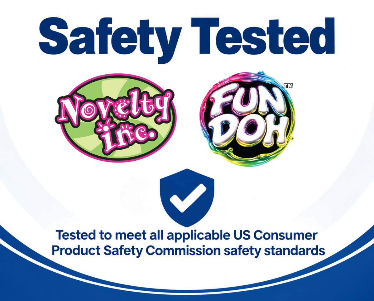 Fun Doh 6" Butter Stick Slow-Rise Squishy Toy - 12/Display