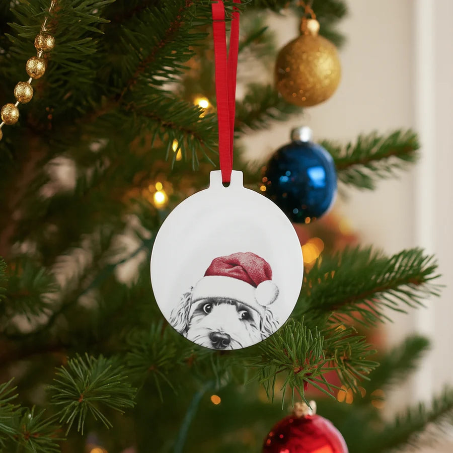 Dog Ceramic Ornament