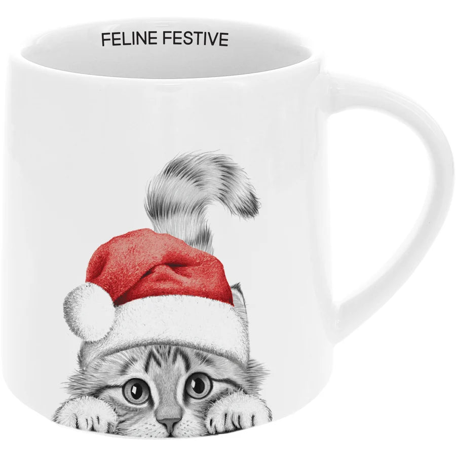 Feline Festive 17 oz Mug