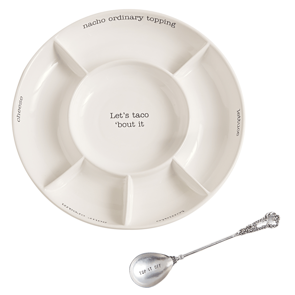 Taco Bar Serving Set by Mudpie at Luxe & Bow