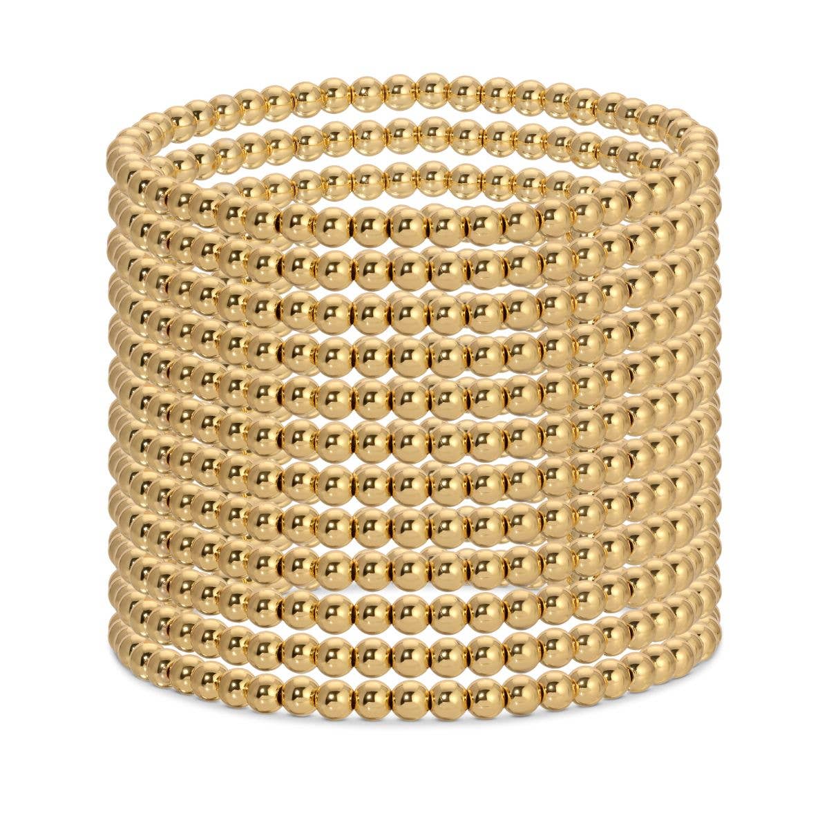 4mm Bead Stretch Bracelet