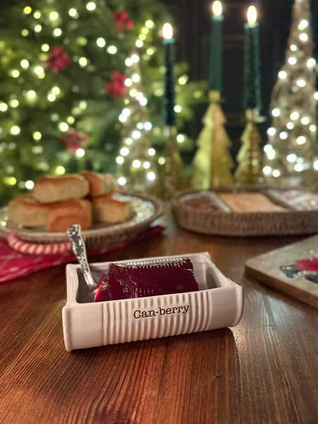 Cranberry Dish Set