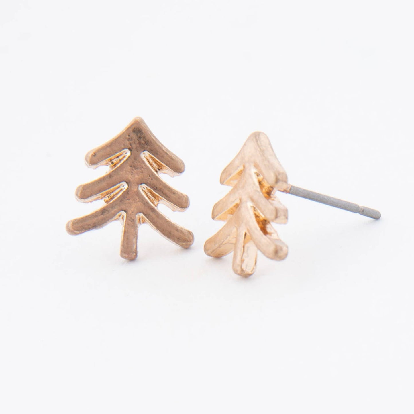 Tree Stud Bud Stud Earrings