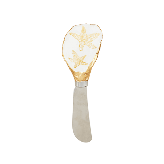 Starfish Oyster Icon Spreader by Mudpie at Luxe & Bow