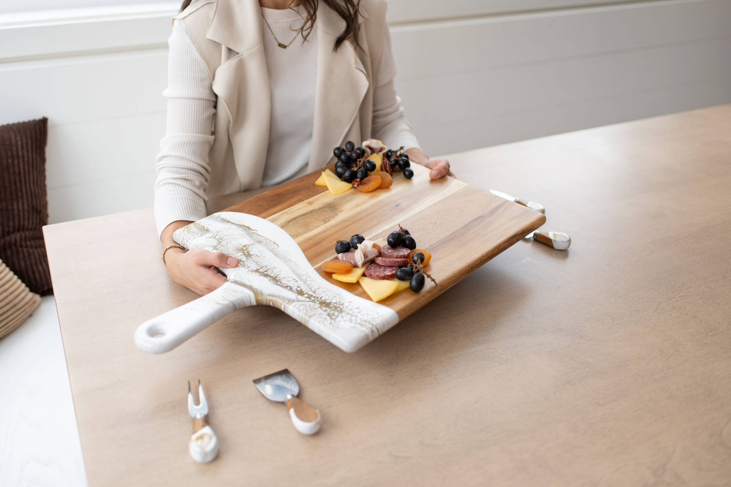 Resin Cheese/Charcuterie Board Extra Large 15"x24"