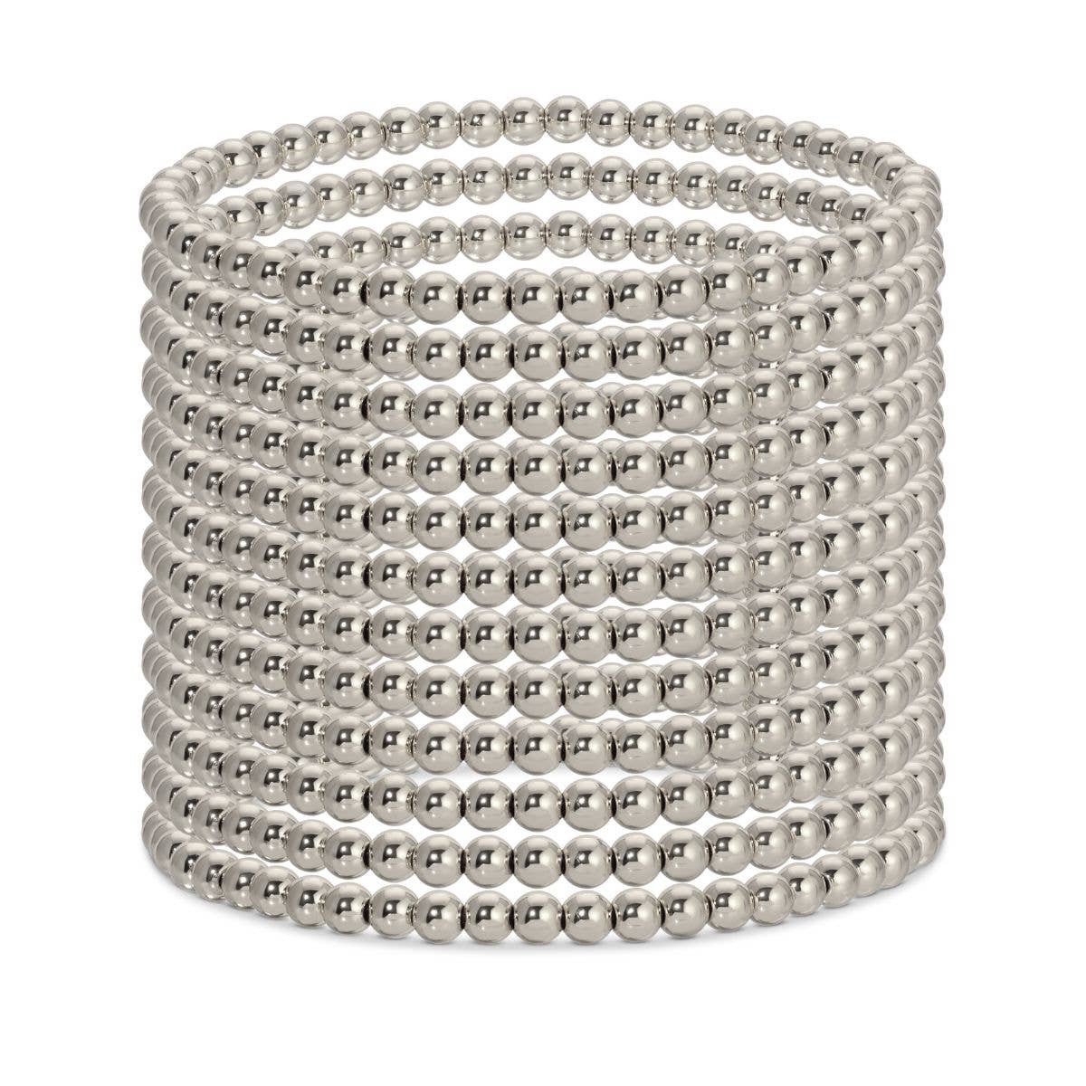 4mm Bead Stretch Bracelet