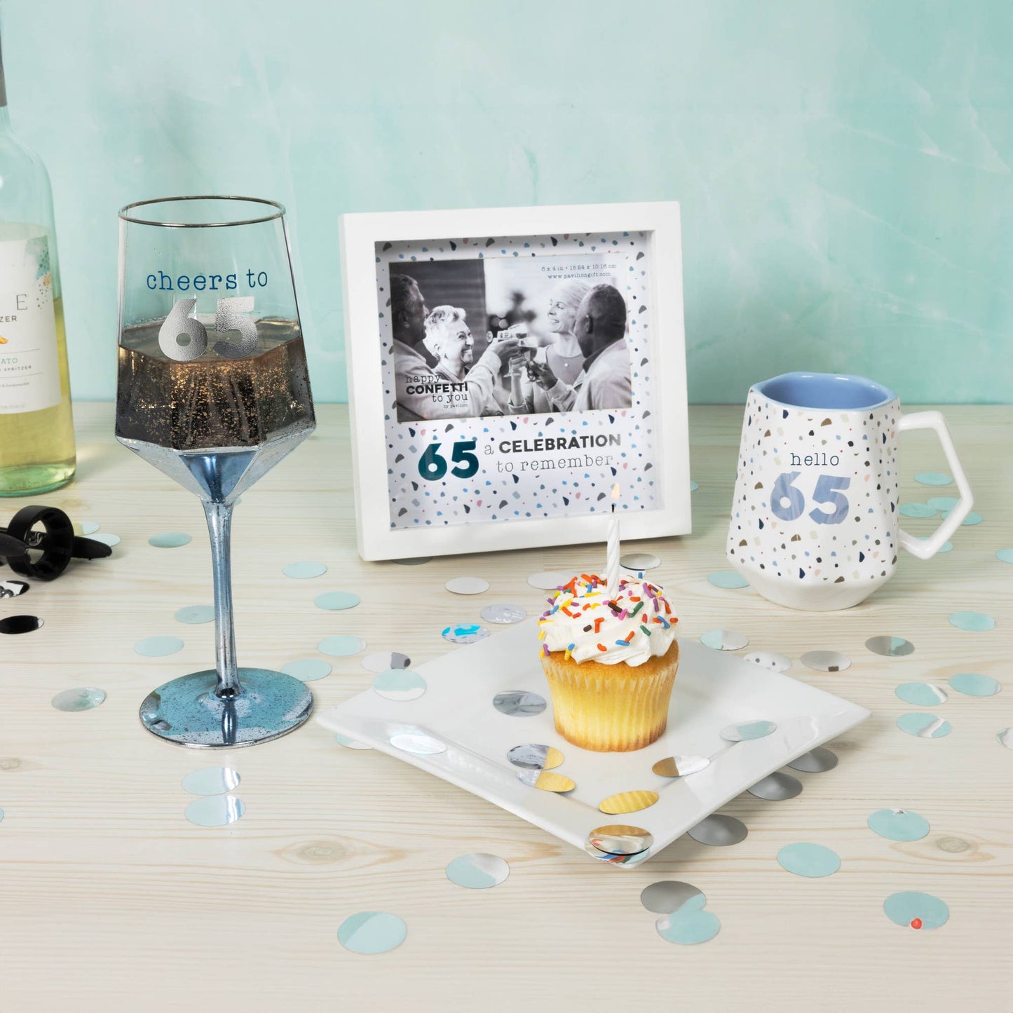Hello 65 - 17 oz Geometric Cup