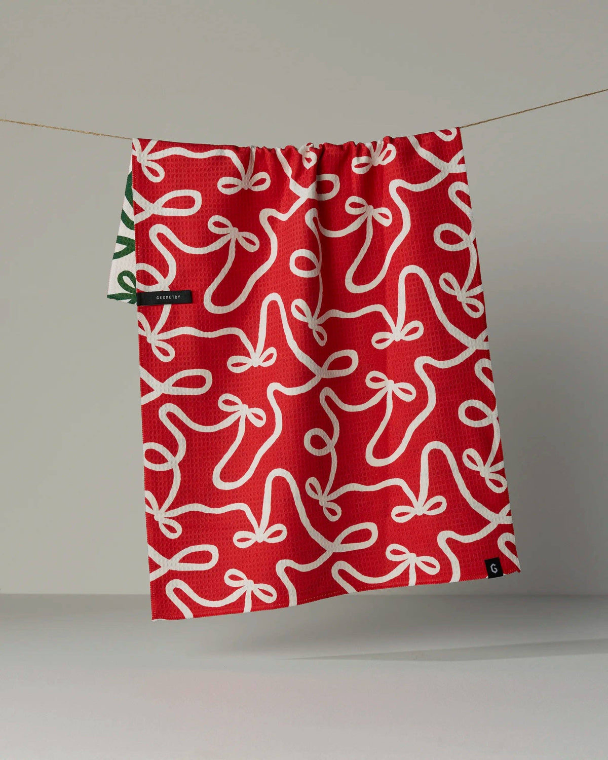 Holiday Bows Luxe Kitchen Towel - Holiday 2026