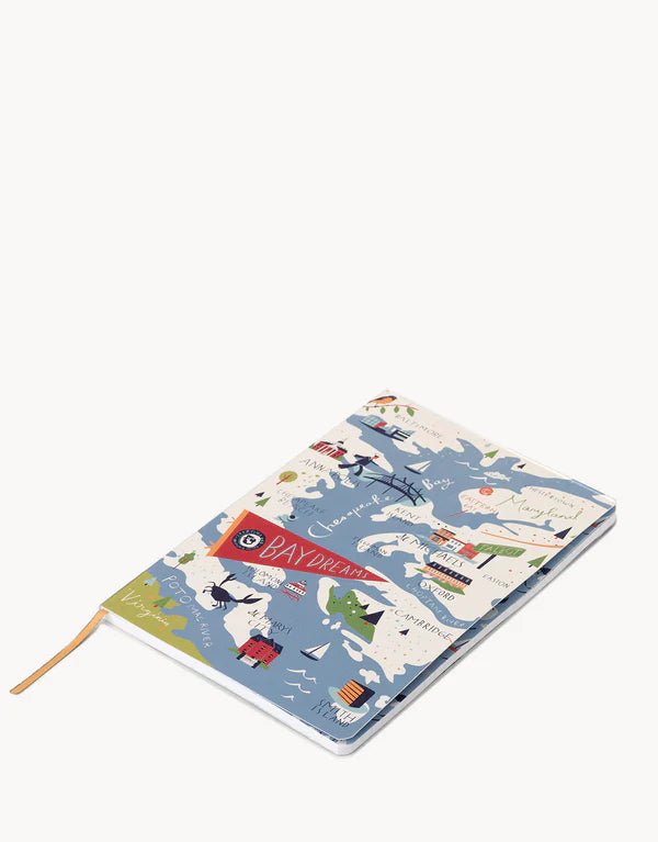 Bay Dreams Ruled Notebook
