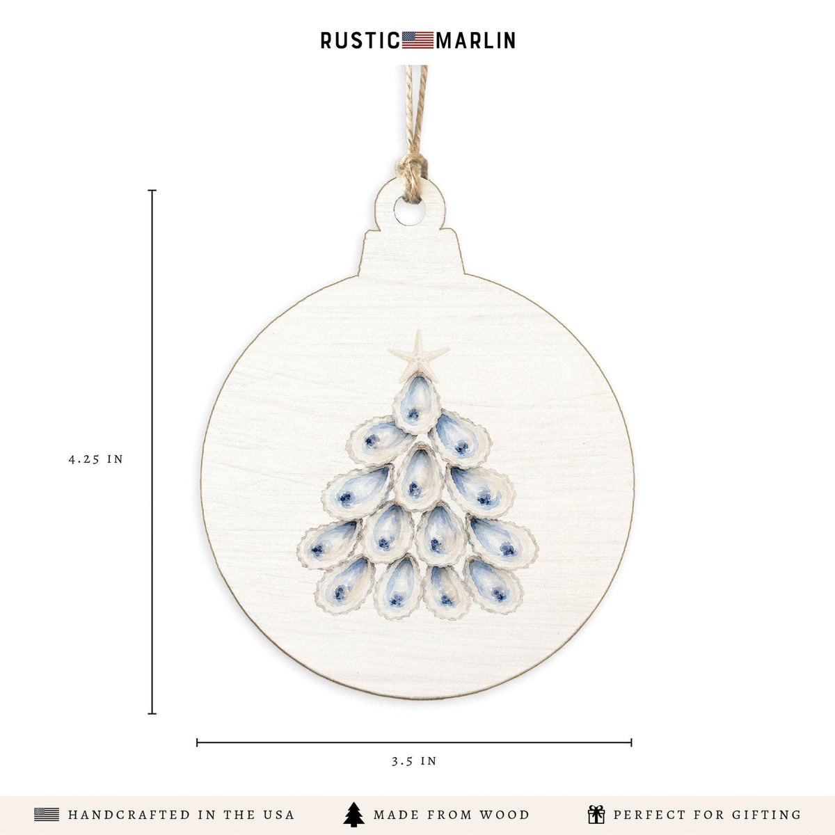 Oyster Tree Ornament