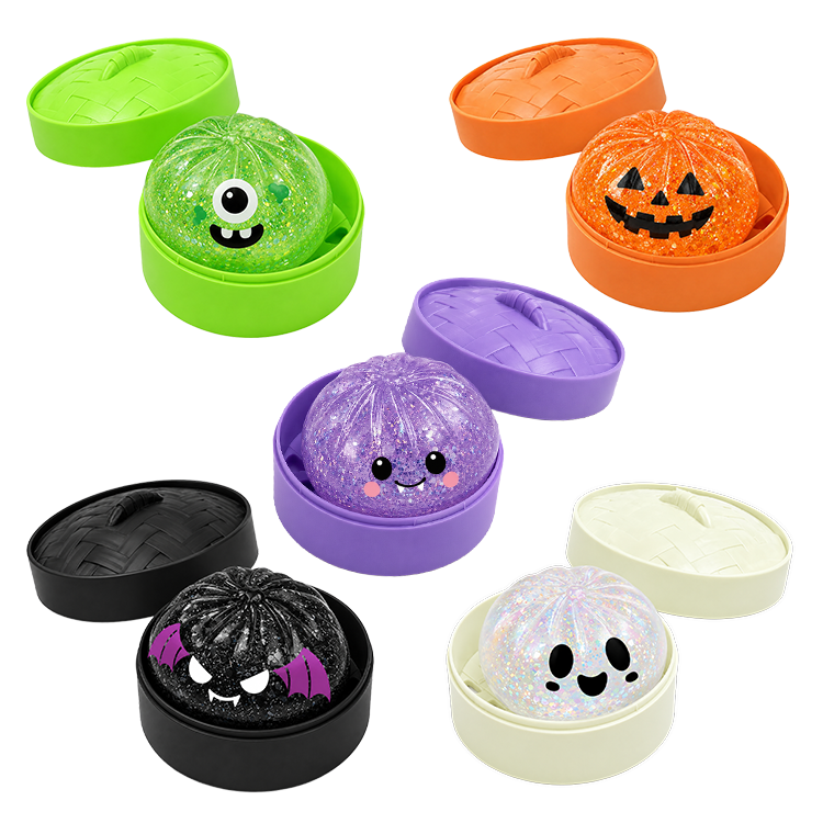 Fun Doh Spooky Mystery Dumpling Squishy Toy - 12/Display by Novelty Brands at Luxe & Bow - additional product view 4