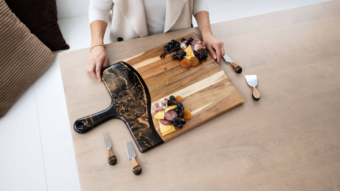 Resin Cheese/Charcuterie Board Extra Large 15"x24"