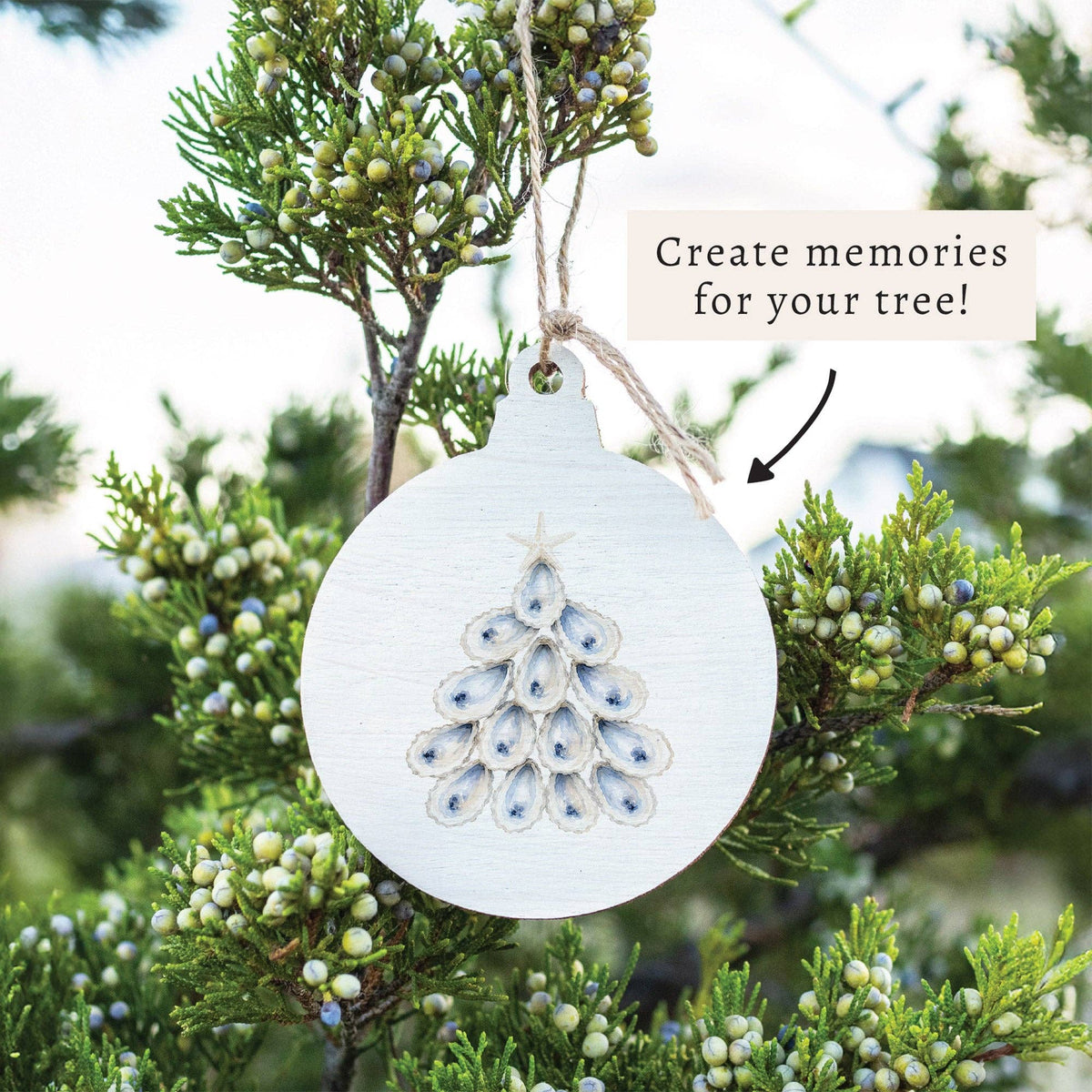 Oyster Tree Ornament