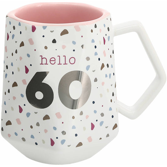 Hello 60 - 17 oz Geometric Cup