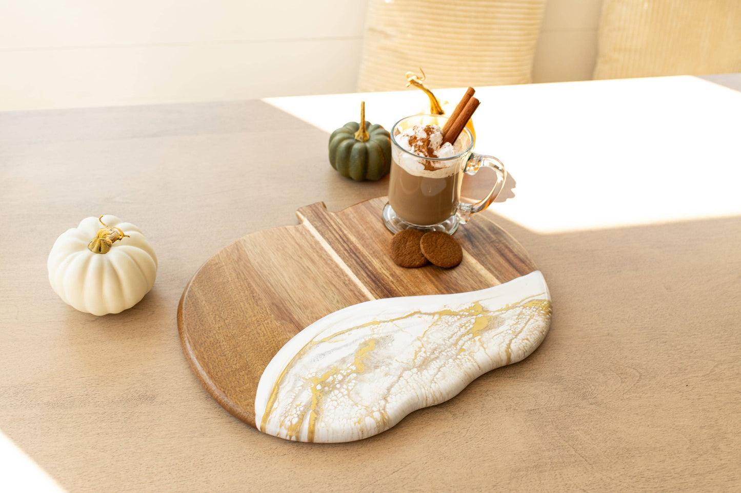 NEW!!! Pumpkin Charcuterie Board and Ceramic Tray NO TARIFFS