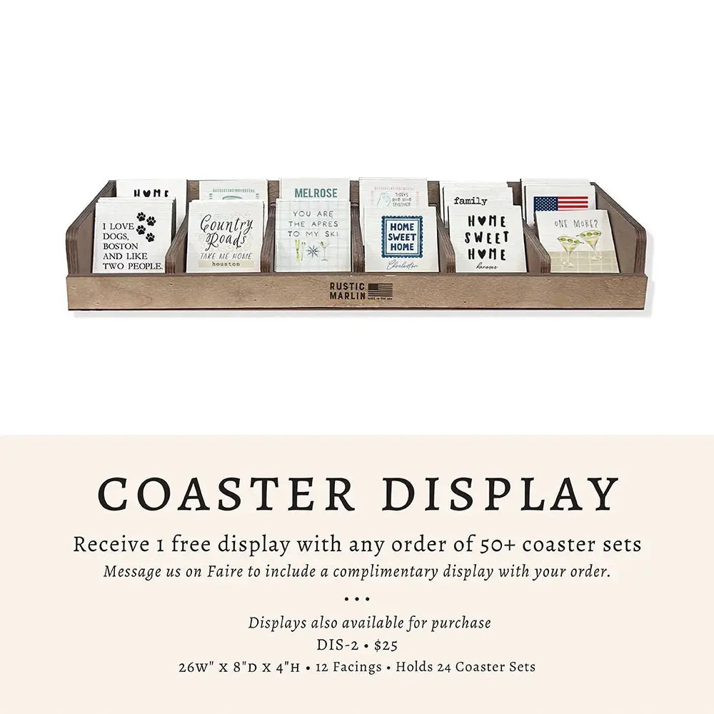 Coastal Cottage Christmas Trees Skinny Sign