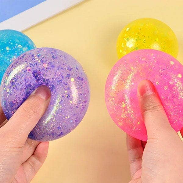 SugarSqueez Squishy Fidget Sugar Stress Ball (1pc) Assorted Colors by Showcase at Luxe & Bow - additional product view 9