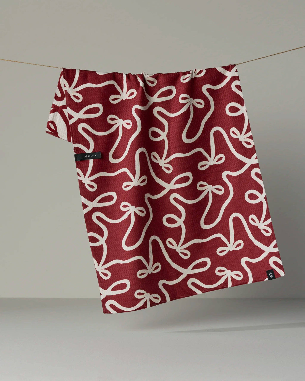 Holiday Bows Luxe Kitchen Towel - Holiday 2026