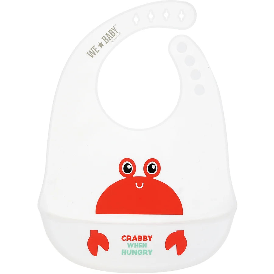 Crabby Silicone Catch All Bib