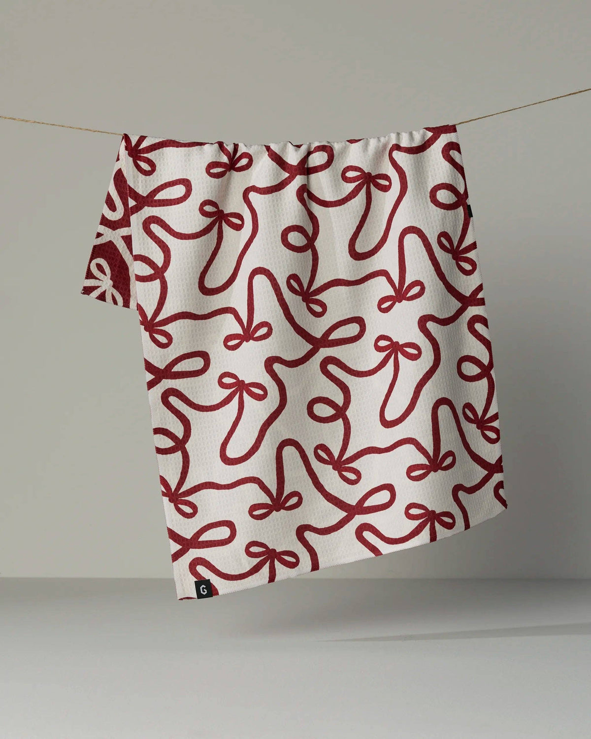 Holiday Bows Luxe Kitchen Towel - Holiday 2026
