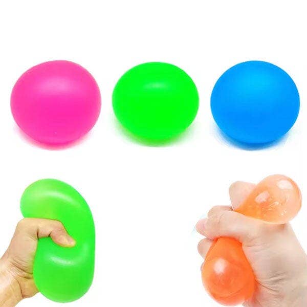SugarSqueez Squishy Fidget Sugar Stress Ball (1pc) Assorted Colors by Showcase at Luxe & Bow - additional product view 7