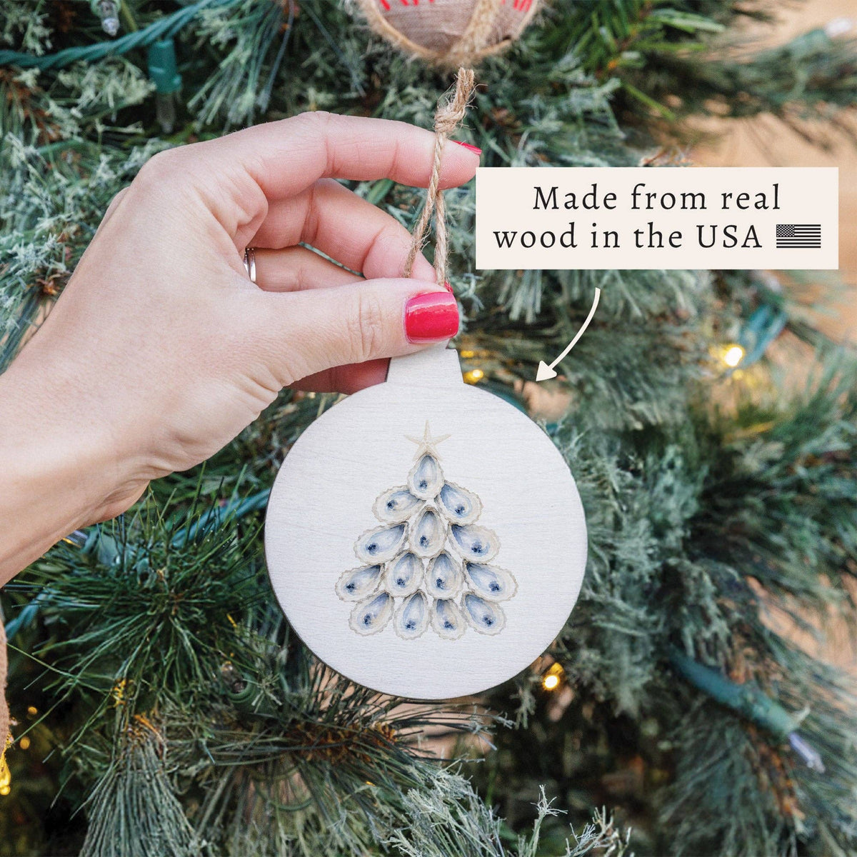 Oyster Tree Ornament
