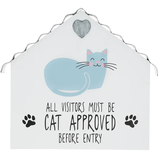 Cat Approved 6" MDF Plaque