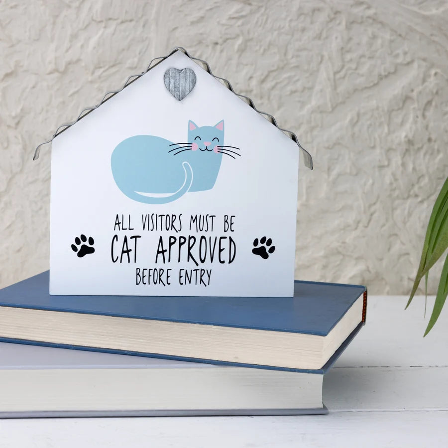 Cat Approved 6" MDF Plaque