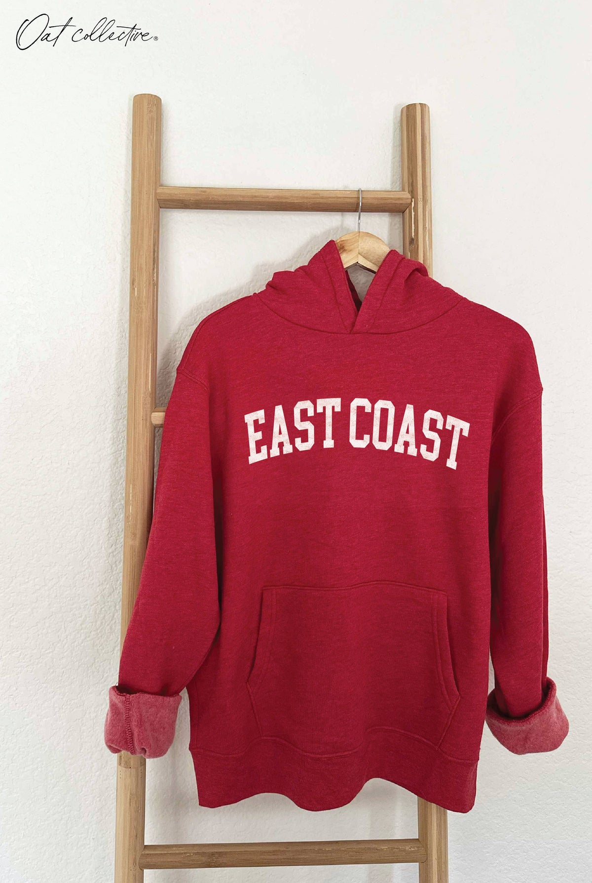 EAST COAST Hoodie Pullover Sweatshirt